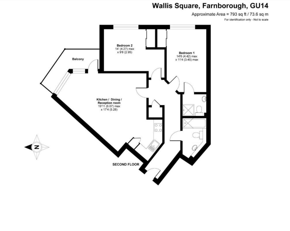 Luxury Apartments - Wallis Square, Farnborough Exterior foto